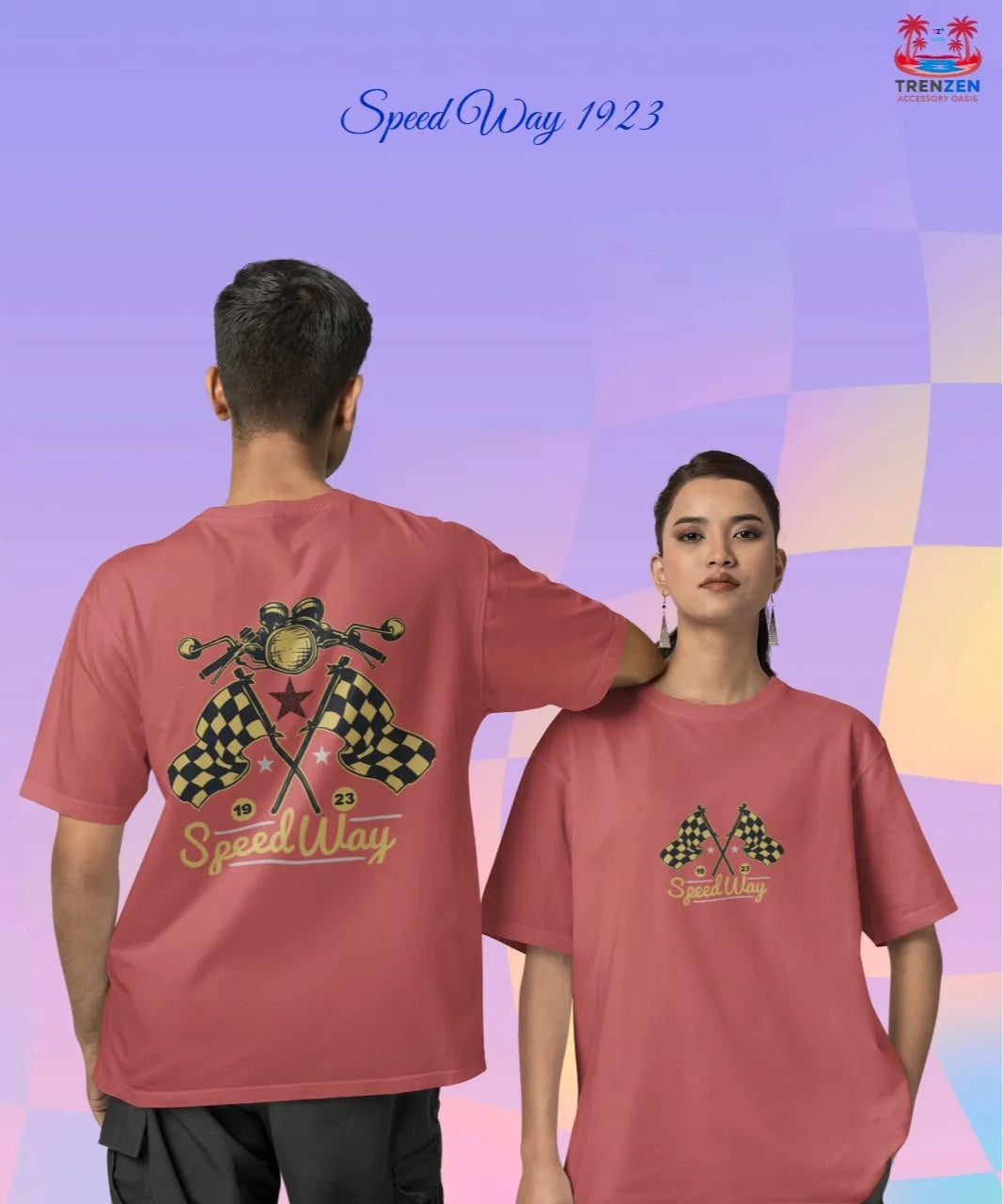 Unisex Oversized Speed Way T-Shirt