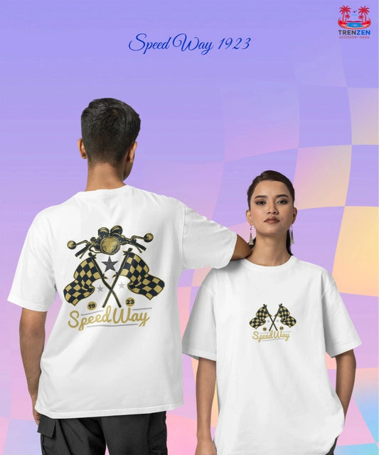 Unisex Oversized Speed Way T-Shirt