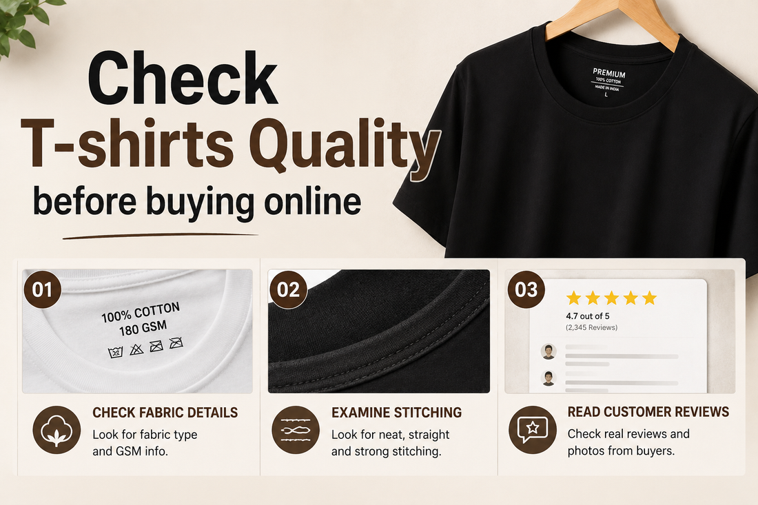 How to Identify a Fine Quality T-Shirt Online