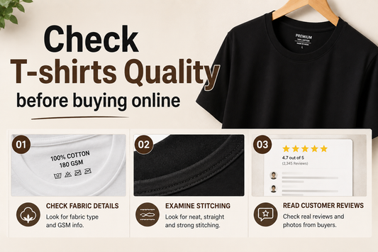 How to Identify a Fine Quality T-Shirt Online