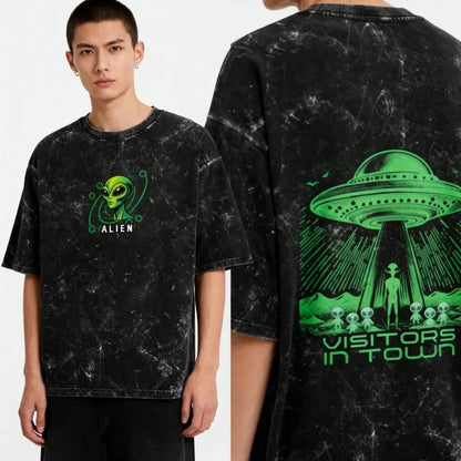 Unisex Alien in town Tee