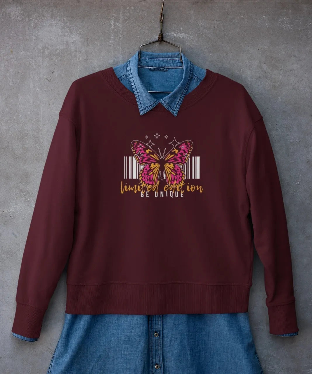Unisex Butterfly Sweatshirt
