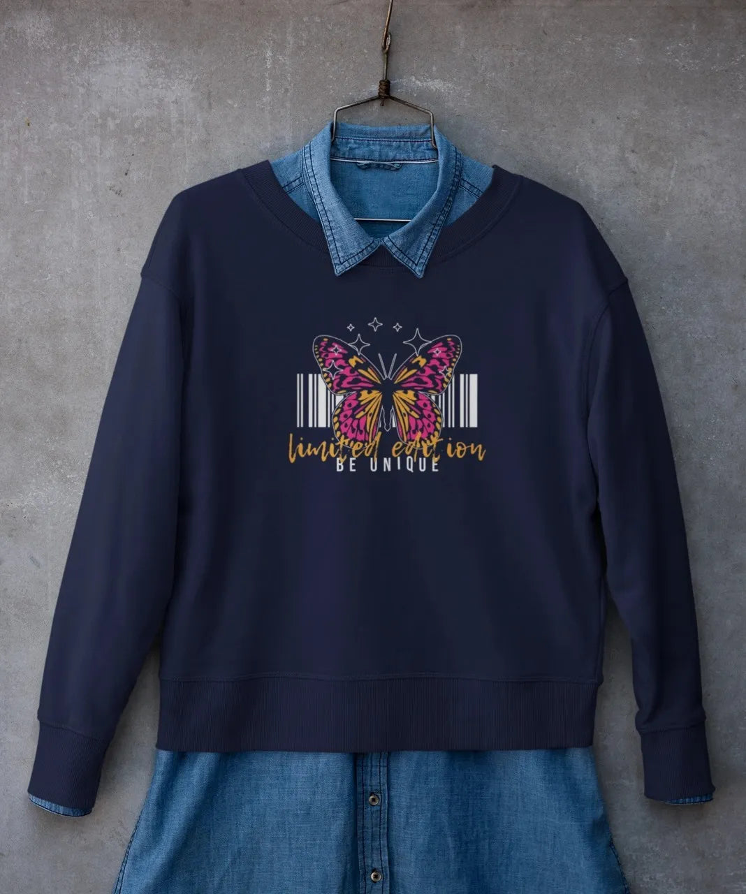 Unisex Butterfly Sweatshirt