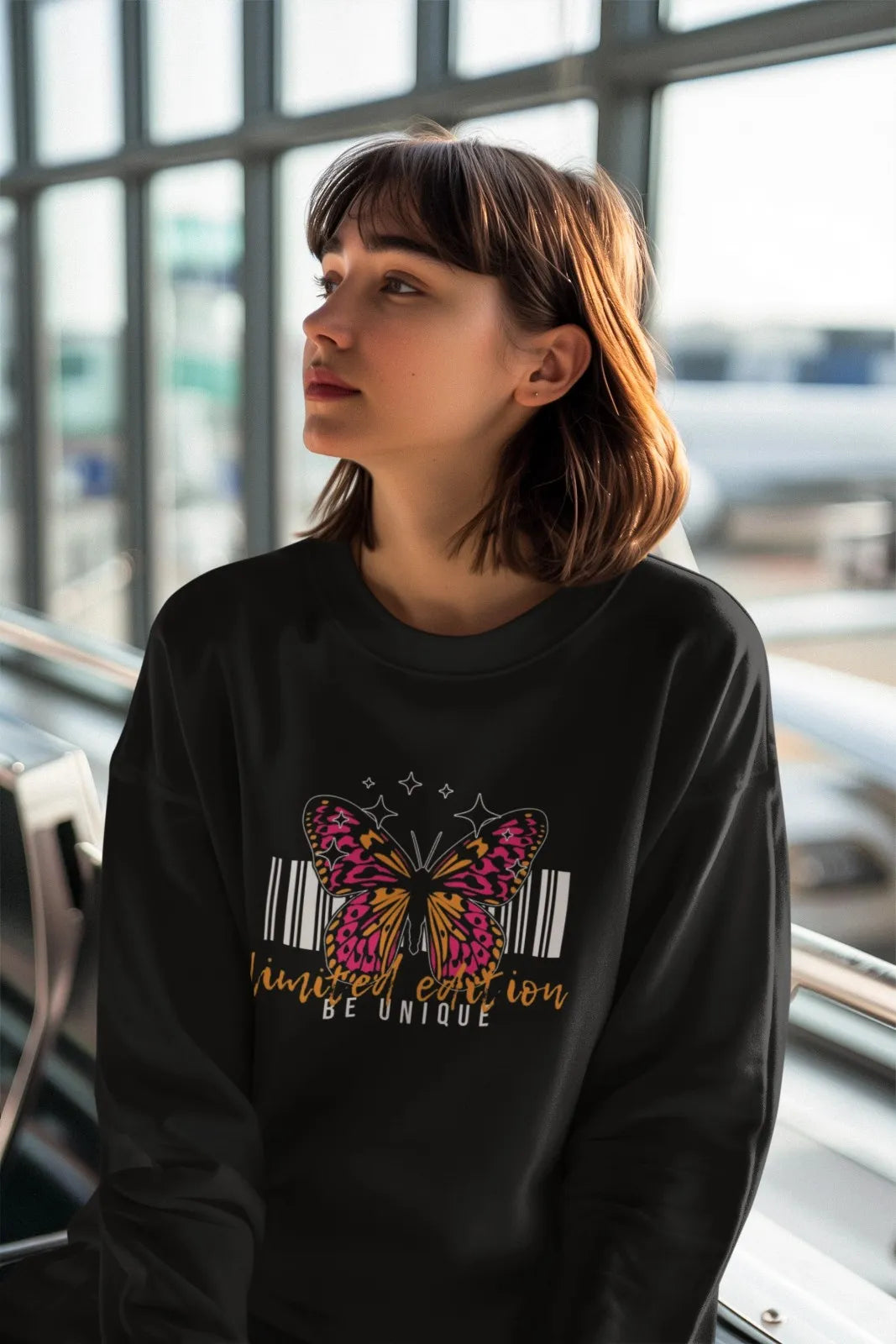 Unisex Butterfly Sweatshirt