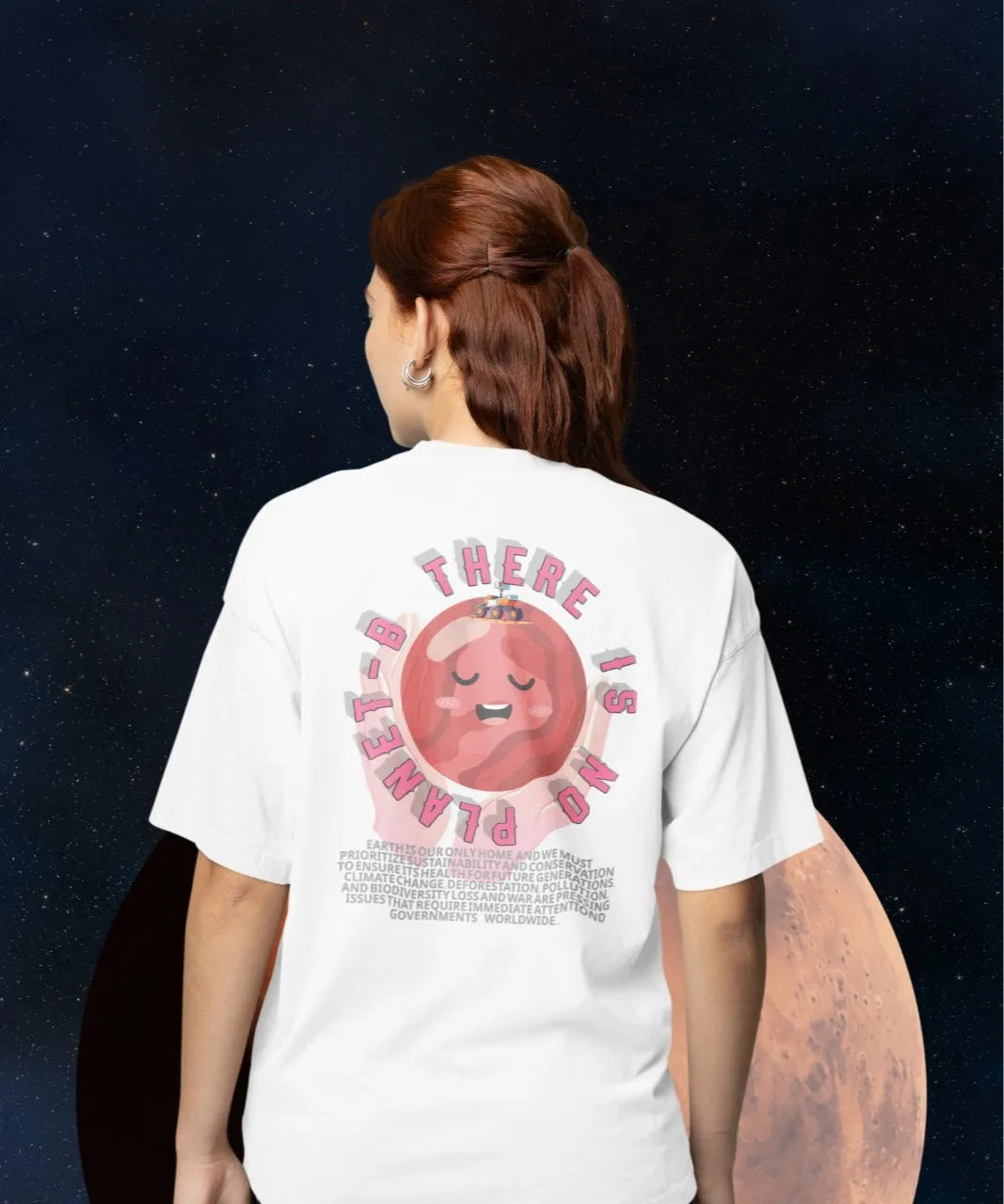 Unisex Oversized Earth Day T-Shirt