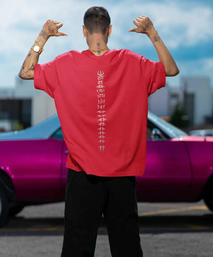 Unisex Terry Cosmic Spine Oversized