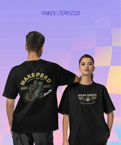 Unisex Oversized Biker's T-Shirt