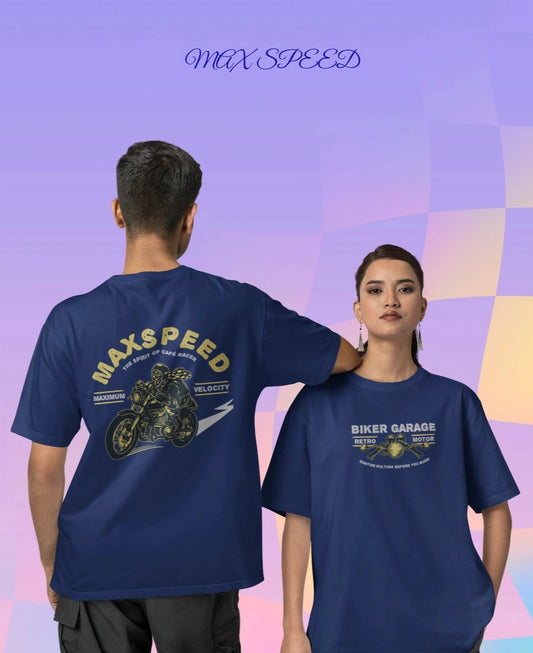 Unisex Oversized Biker's T-Shirt