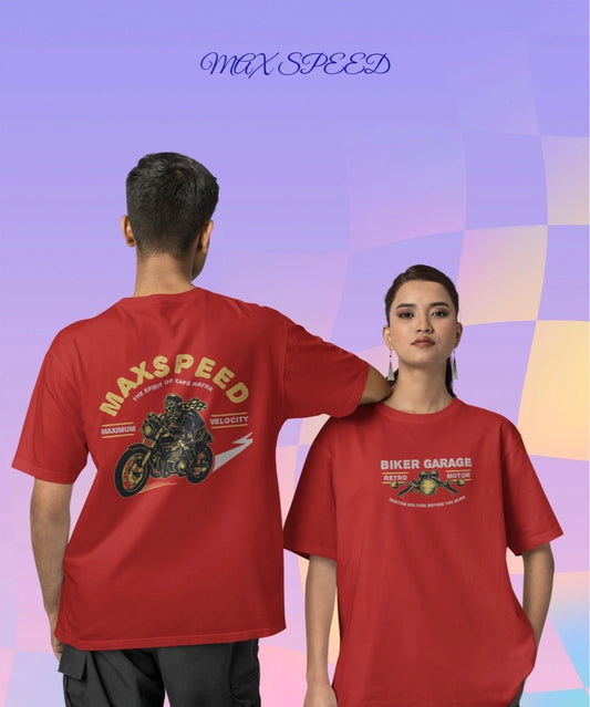 Unisex Oversized Biker's T-Shirt