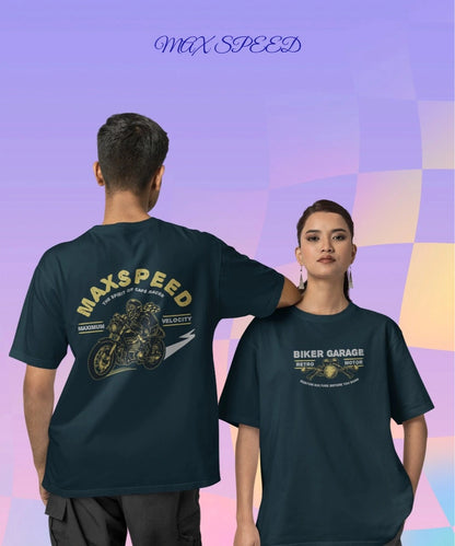 Unisex Oversized Biker's T-Shirt