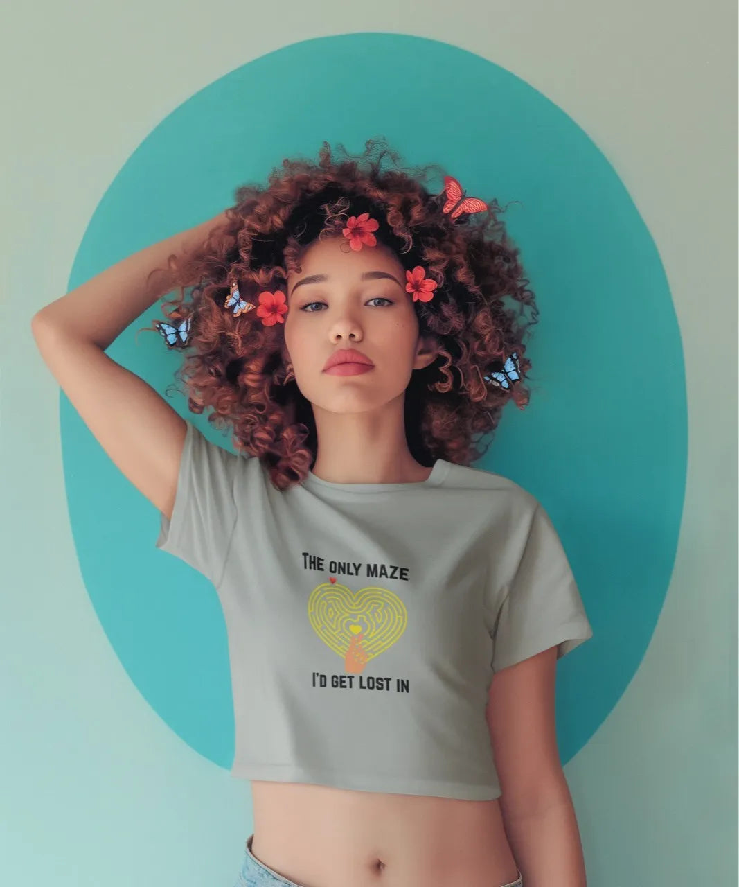 Crop Top- Maze
