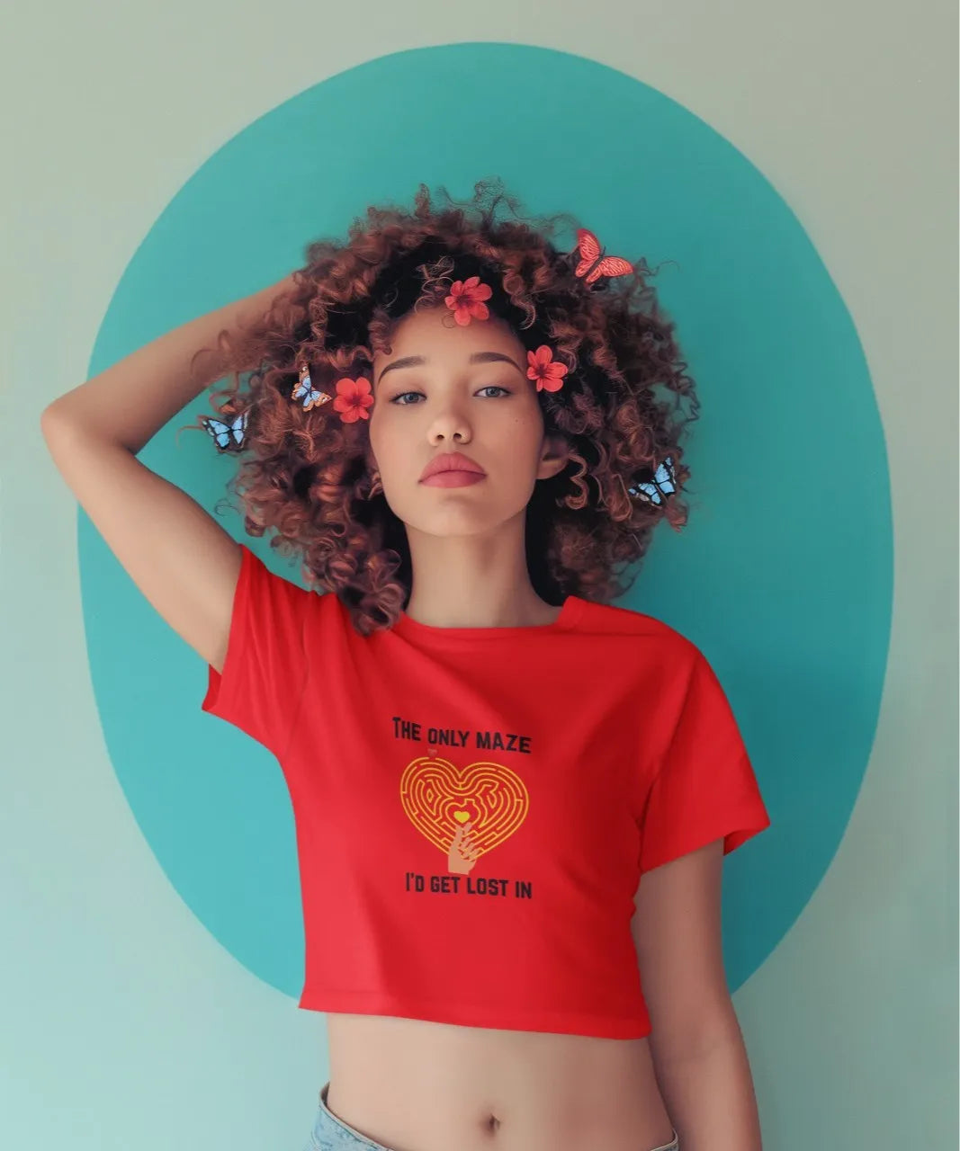 Crop Top- Maze