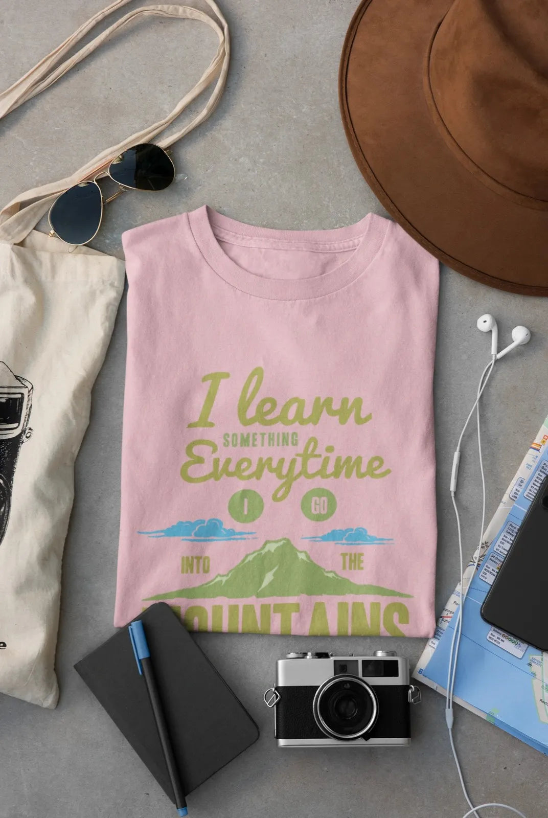 Unisex Mountains Crew T-Shirt