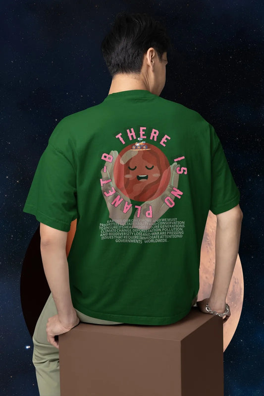 Unisex Oversize Planet - B T-Shirt