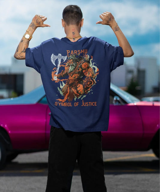 Oversized Parshuram-Dark T-Shirt