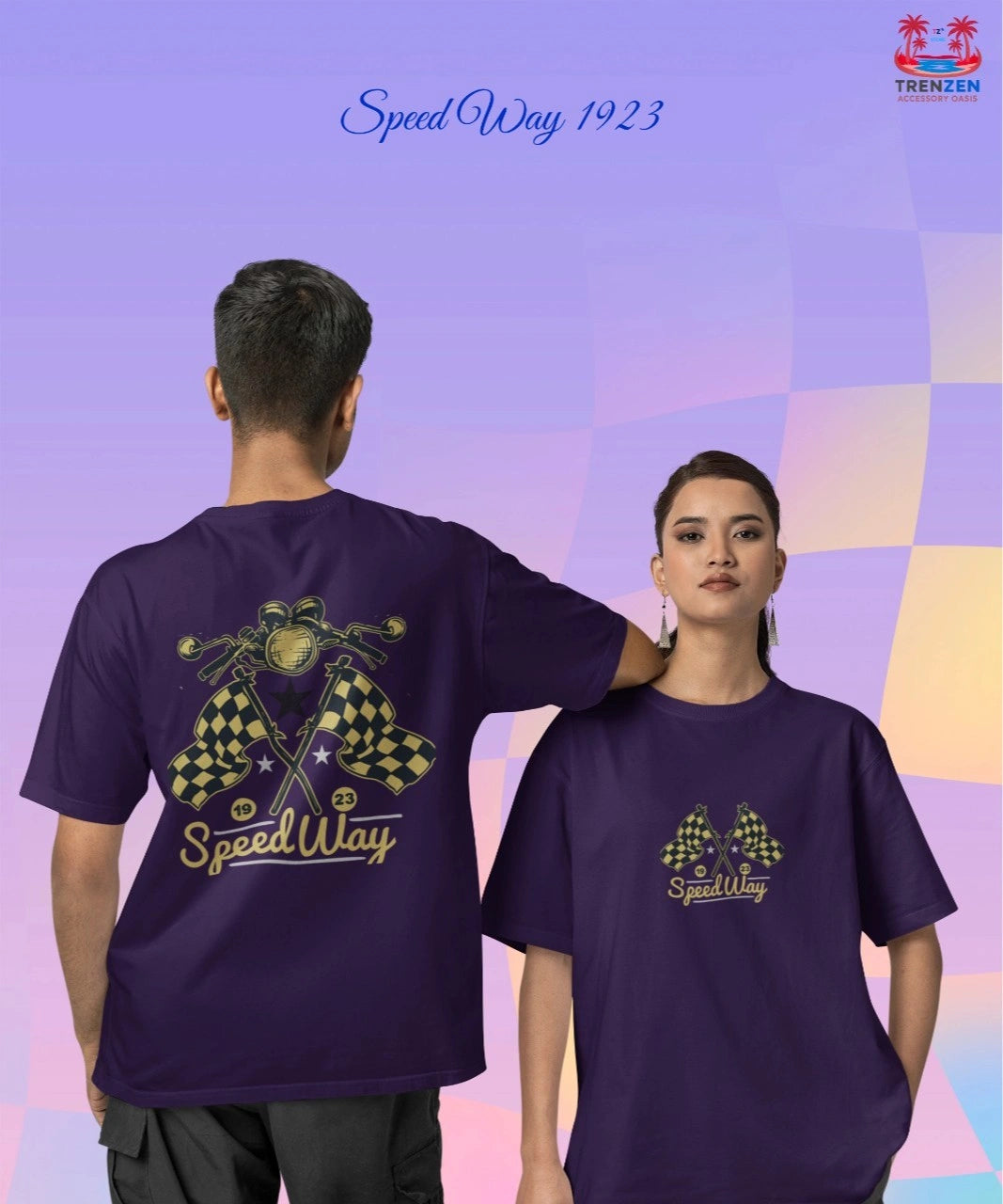 Unisex Oversized Speed Way T-Shirt