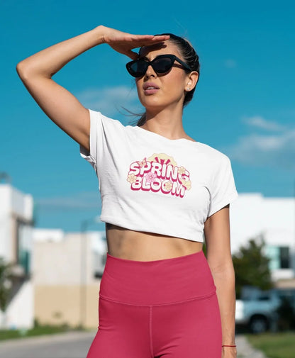 Crop Top-Spring Bloom