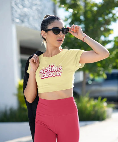 Crop Top-Spring Bloom