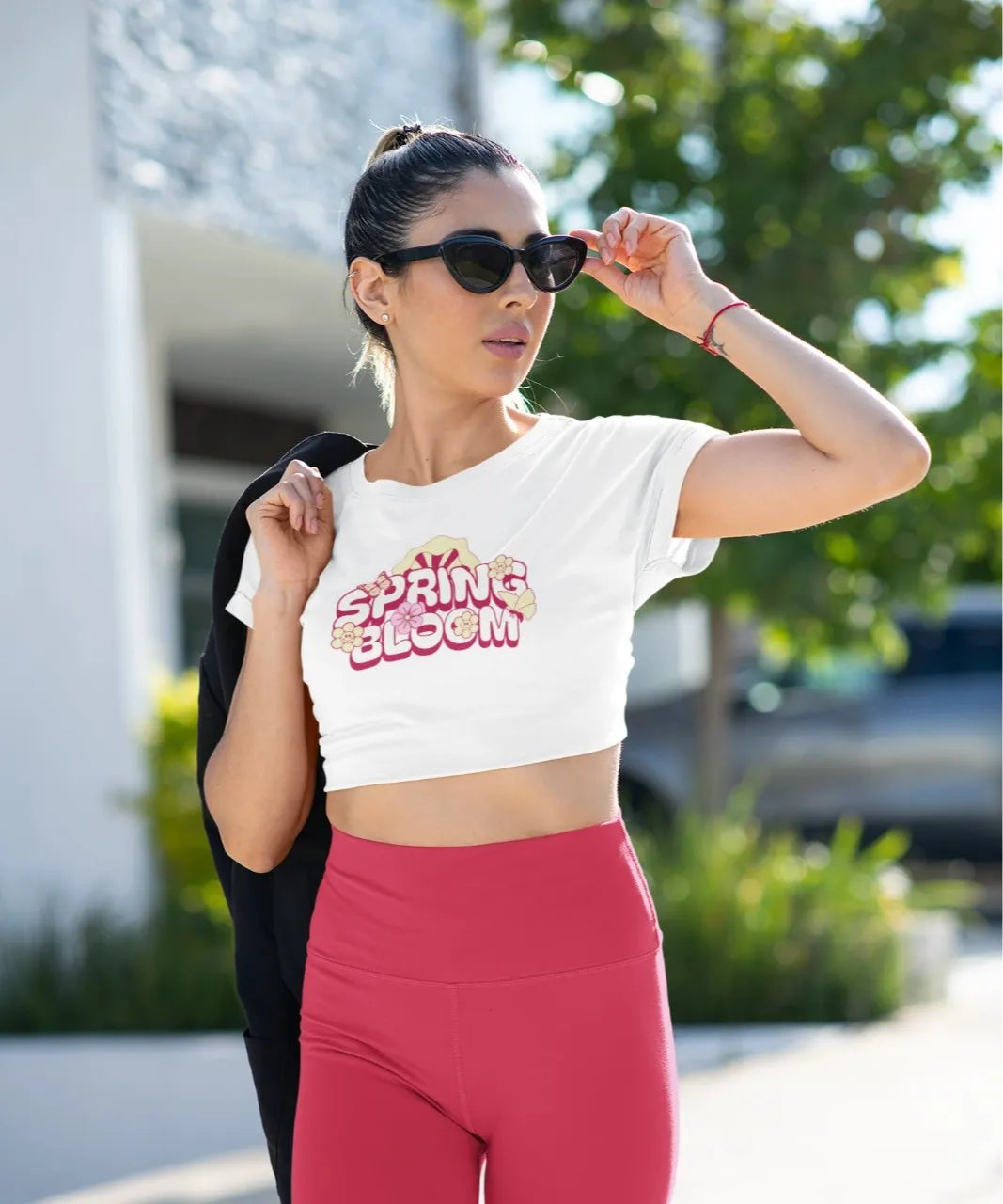 Crop Top-Spring Bloom