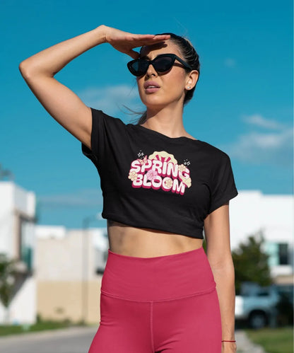 Crop Top-Spring Bloom