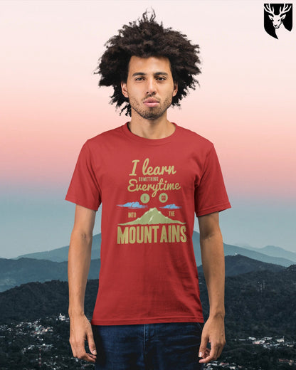 Unisex Mountains Crew T-Shirt