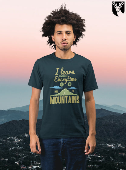 Unisex Mountains Crew T-Shirt