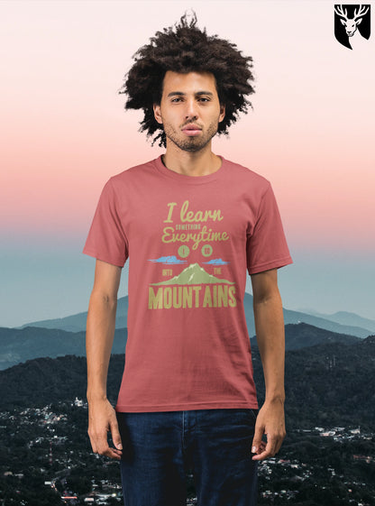 Unisex Mountains Crew T-Shirt